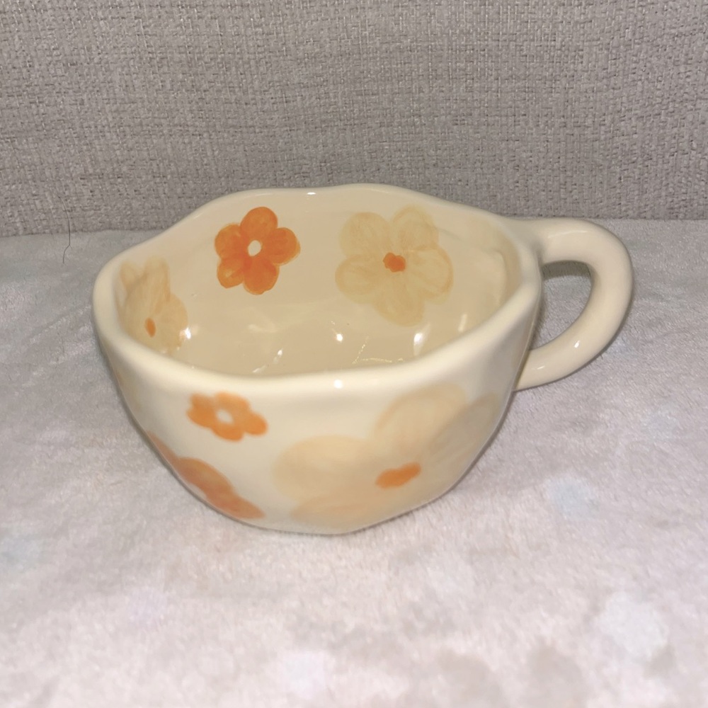 Ceramic Floral Coffee Mug
